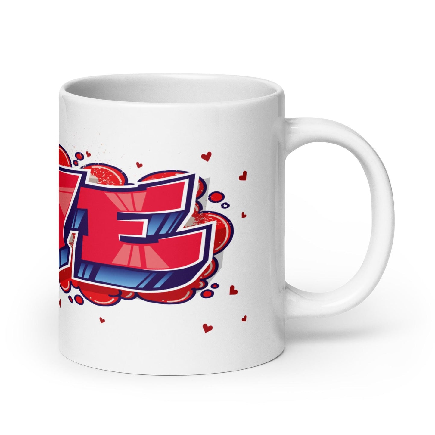 Love 2 White Mug