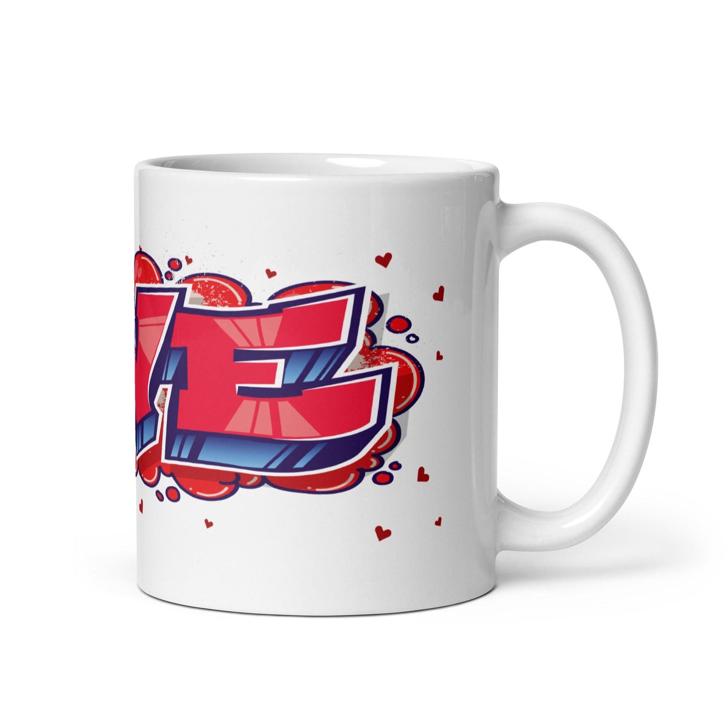 Love 2 White Mug
