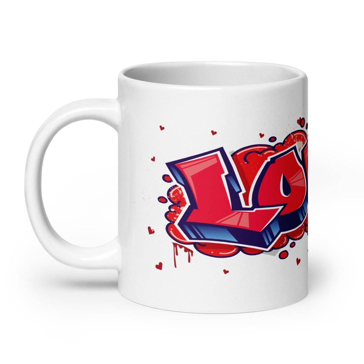 Love 2 White Mug