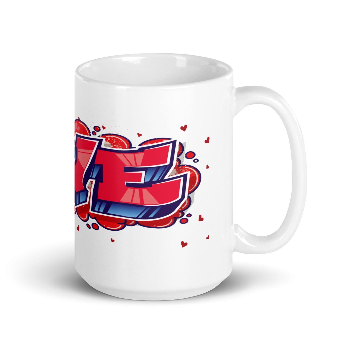 Love 2 White Mug
